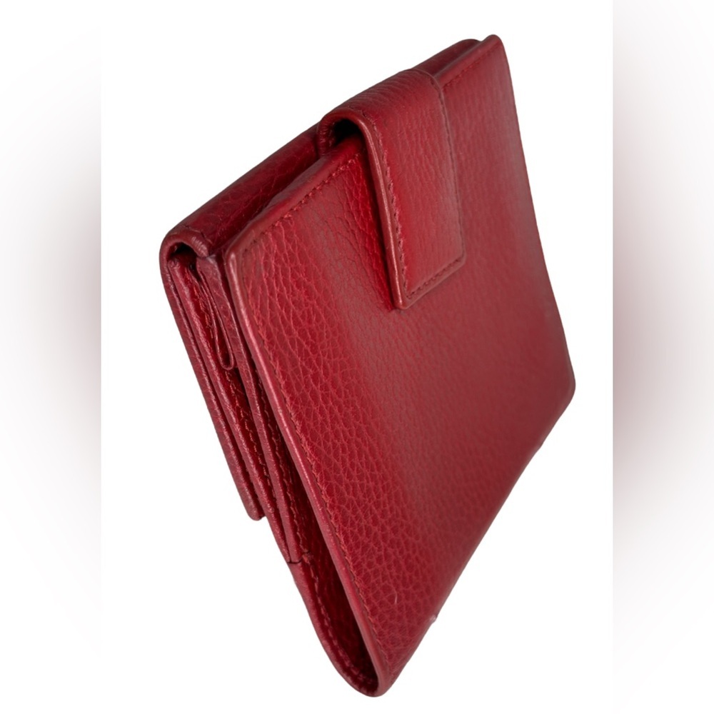 Gucci Marmont Red Leather Wallet EUC - Picture 12 of 14